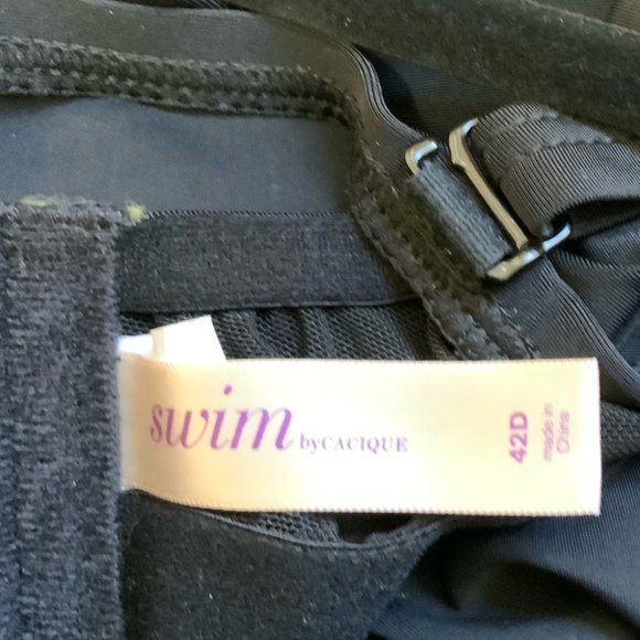 Cacique Swim Tankini Too size 42D - Picture 4 of 4